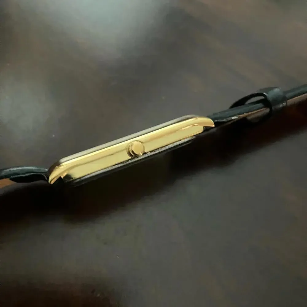 Seiko Gold and Black Men's 33mm Rare Vintage Mens Watch
